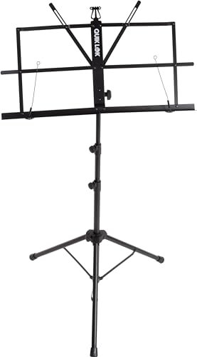 Quiklok Medium Weight Music Stand with Nylon Carrying Bag