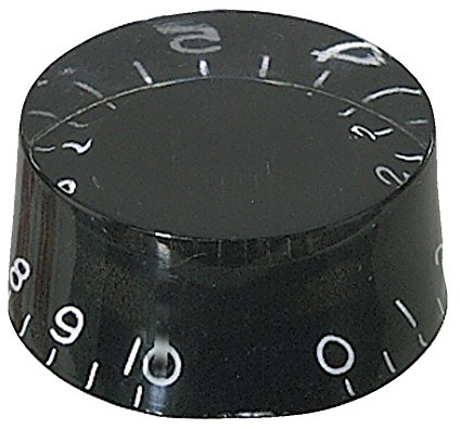 Partsland Pot Knob Black