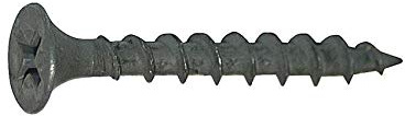 Knauf Schnellbau-Schraube TN Grobgewinde zum Befestigen von Gips-Platten oder Abhängen auf Holz – Trockenbau-Schrauben, Grobgewinde-Schrauben, 3,5-mm x 45-mm (1000 Stk.)