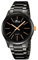 LOTUS Montre pour Homme 18162/2 Minimalist Boîtier en Acier Inoxydable Noir Bracelet en Acier Inoxydable Noir