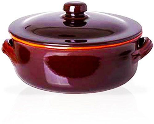 benegiamo – Familia Cocotte en terre cuite avec couvercle de 36 cm.
