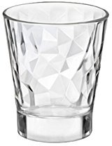Bormioli Shot trasparente 8 CL, Diamond N. FB8, contenuto: 80 ML, altezza: 71 mm