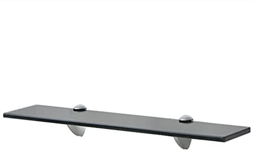 vidaXL Étagère Murale pour Salon Chambre Salle de Bain Verre 50 x 10 cm 8 mm