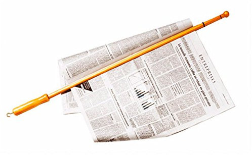 Garcia de Pou Zeitung Stick, 81 cm, Holz, natur, 81 x 30 x 30 cm