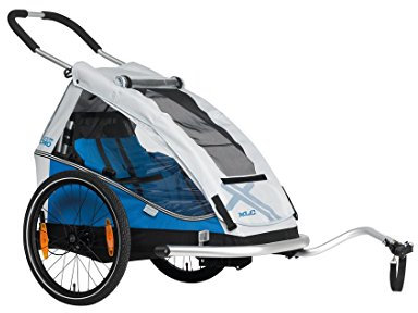 XLC Mono 8teen BS-C08 Kinderanhänger 20 Blue/Silver 2021 Fahrradanhänger