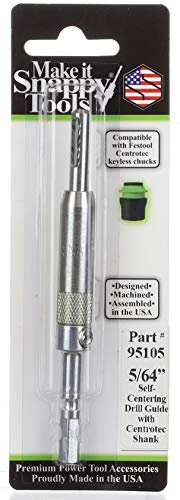 Make it Snappy Tools 5/64 Zoll selbstzentrierender Scharnier-Bit, kompatibel mit Festool Centrotec Chucks #95105