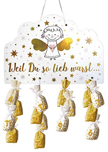 AdventskalendersetEngel- Adventskalender, Weihnachtskalender zum Selbstbefüllen