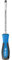 BRILLIANT TOOLS BT031053 Schraubendreher Schlitz, 8,0 x 150 mm [Powered by KS TOOLS]