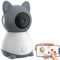 7links Babyfon: WLAN-Video-Babyphone, per App dreh- & schwenkbares Objektiv, Full-HD (Babyphone mit Kamera und App, Babycamera, Überwachungssystem Funk)