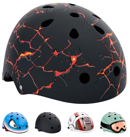 Hornit Kids Bike Helmet | Kids Helmet | Child Bike Helmet | Bike, Skateboard, Skating & Scooter Helmet | BMX Helmet Kids | Toddler Bike Helmet | Multi-sport Helmet |