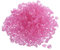 sourcing map Lot de 300 galets phosphorescents de 8 à 10 mm pour décoration dans l'obscurité - Rose transparent - Pour jardin, plantes en pot, aquarium