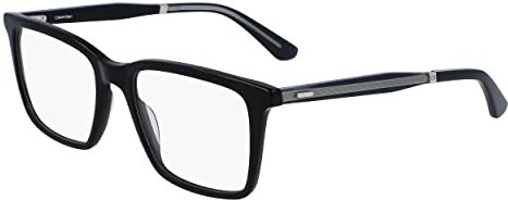 Calvin Klein CK23514 001 Black Eyewear Man Acetato, Modified Rectangle, 53