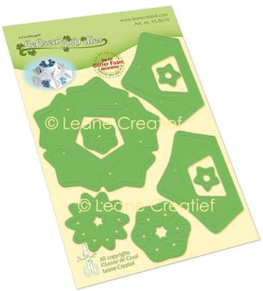 Stanz- und Prägeschablone - Teelichthalter Stern 3D