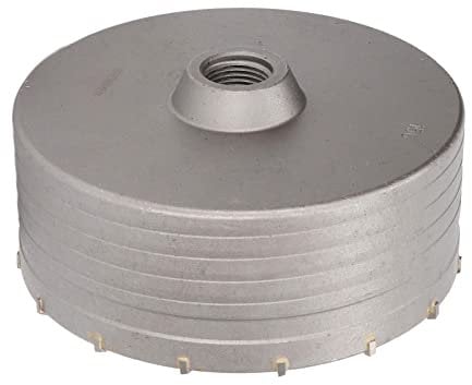 BestAlice Sega a Tazza per Calcestruzzo, Punta per Sega a Tazza in Carburo da 150 Mm, Punta per Foro a Muro, Martello Elettrico Sega a Tazza per Muro Apri Foro Cavo in Carburo Cementato per Perforazio