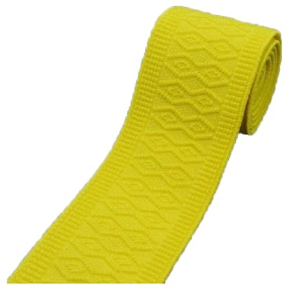 NEFLUM 2 Meter 50mm Breite Gummibänder Buntes Muster Gurtband Kleidung Handtasche Tasche Gurtband DIY Nähzubehör, Gelb, 50mm