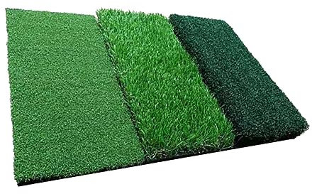 Sosoport 1pièce Tapis De Pratique De Golf Tapis Entraînement pour Swing Simulez Herbe Naturelle pour Intérieur Et Extérieur Pratiquez avec Longueurs Différentes