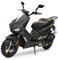 Motorroller BAD s Mattschwarz 50ccm 25 kmh Mofa Sportlich Scooter