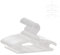 ManGotree Perchas de Bebé para el Armario de la Guardería, 28cm-36.8cm Perchas Antideslizantes Ajustables para Niños, Ahorro de Espacio Perchas Apilables para Bebé Niño Pequeño (Paquete de 10, Blanco)