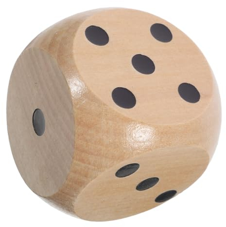 ORFOFE große Würfel taschenspiele Pocket Game Virtu brettspiel spielwürfel Tischspiele Gry planszowe Match Spiellehrwürfel Würfelspiel Partygeschenk Würfel Spielzeug Spiel Requisiten Holz