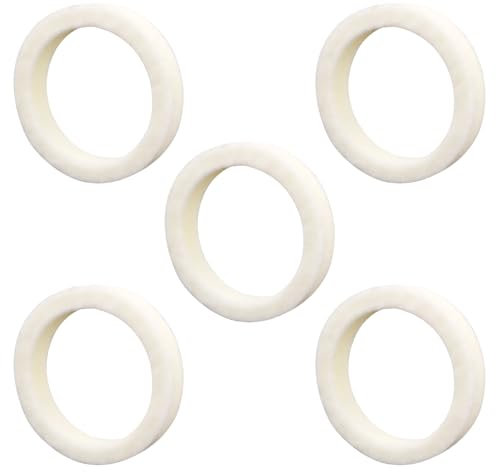 Gosknor 5pcs Felt Washer Replacement for Breville Espresso Machine Grinders, Espresso Machine Accessories for BES870, BES878, BES880, BES980, BES990, BCG600, BCG820