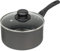 COOKCLASSIC Saucepan with Glass Lid, 22 cm, Non-Stick