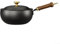 Élégante poêle à frire en fer forgé conçue pour une cuisson à haute température en toute simplicité (24 x 11 cm)