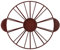 Marqueur de portion de gâteaux double face, 10 ou 12 tranches, tranche de gâteau rond et diviseur de licence de tarte, pain à des coupes à tarte à tarte à tarte (Cardyvenoh66a0-12)