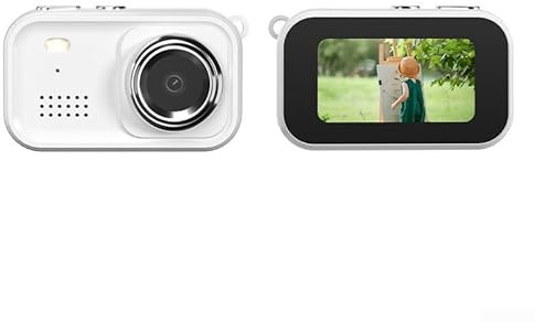Mini appareil photo numérique, capturez les aventures en 1080p, écran LCD de 1,44 rétro, petit porte-clés, pour adultes et enfants, voyage, étude, enregistrement (rose)