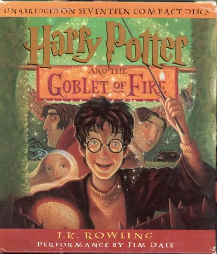 Harry Potter and the Goblet of Fire by J.K. Rowling - Unabridged Audiobook - Read by Jim Dale - Approx 20 hours | Book 4