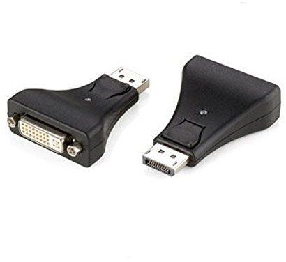 Equip 133431 DisplayPort DVI Kabeladapter Schwarz - Kabeladapter (DisplayPort, DVI, Stecker/Buchse, 0,2 m, Schwarz)