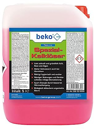 Beko 299335000 TecLine Spezial-Kalklöser 5 L Kanister