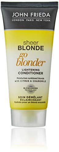 John Frieda Go Blonder Lighting Conditioner für blondes Haar, Reisegröße, 50 ml