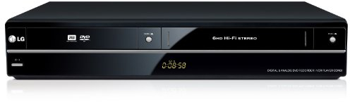 LG RCT699H DVD-Rekorder mit VHS-Player (HDMI, USB 2.0, DivX) schwarz
