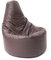 Beanbag Gamer Arm Chair Adult GAMING Bean Bag Faux Leather Game XL Seat POD Bags (Brown)