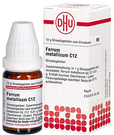 FERRUM METALLICUM C 12 Globu 10 g