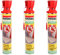 3X Soudal Plasterboard Adhesive Expanding Foam Dry Fix Genius Gun - 750 ml