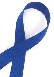 Slantastoffe 5 m Schrägband Baumwolle 15mm 14 Farben (Blau)