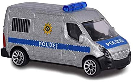 Majorette 1/64 Renault Master Police Deutsche Version