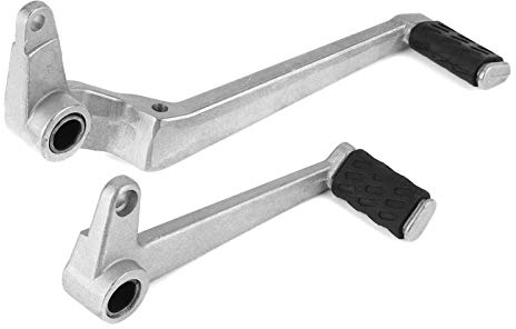 Aramox - Palanca De Cambio De Marchas Para Motocicleta De 2 Piezas, Palanca De Cambios De Freno De Pedal De Aleación De Aluminio Para 696796795 M1100 2009-2013