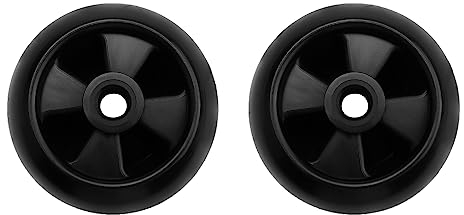 (2 Pack) Mover Deck Wheel AM116299 Fits for John Deere 38 48 Decks AM133602 M111489 Replacement Wheels 5 x 2 1/2
