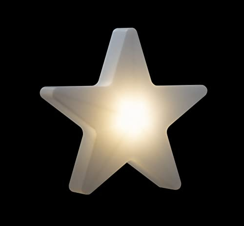 3D LED Stern Weihnachtsstern 60 cm weiß mit Farbwechsel Fernbedienung dimmbar Leuchtstern Deko für innen und außen wetterfest Indoor Outdoor