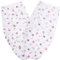 Vicloon Pucktuch 0-3 Monate, 2er Pack Pucksack Baby aus 100% Bio-Baumwolle, Sicherheit, Universal Verstellbare, Wickeltuch für Säuglinge ​Babys Neugeborene-Rot + Rosa