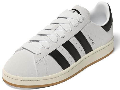 adidas Campus 00s W, Sneaker Donna, Crystal White Core Black off White, 38 2/3 EU