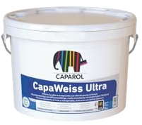 Caparol CAPAWEISS ULTRA Farbe waschbar und atmungsaktiv 5 l und 14 l weiß (LT 5)