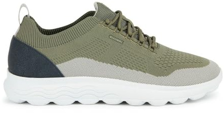 Geox Men's U Spherica F Trainers, Sage Rock, 10.5 UK