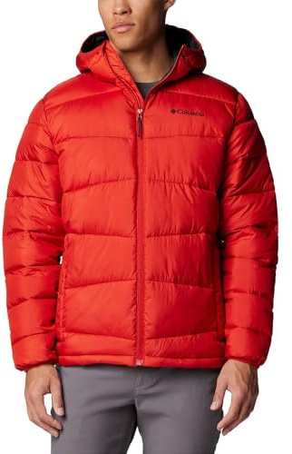 Columbia Men's F4emile Butte 2 Hooded Jacket, Sail Red, S