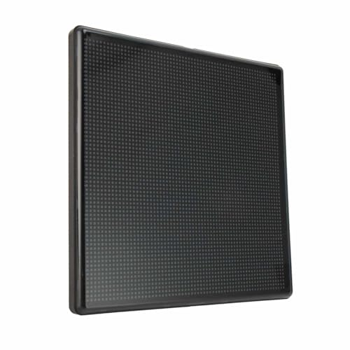 LED-Pixel-Anzeigerahmen, APP-Steuerung und Bluetooth-Verbindung, 64 X 64 Pixel LED-Bildschirm mit Intelligenter Uhr und Timing, DIY-Graffiti-Mustertext, Unterstützt Bilder, GIF,