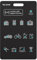 ZIKE SmartCard Wallet Tracker Thin 2mm, Smart Bluetooth Card Tag Kompatibel mit Apple Wo ist? APP(nur iOS), Kabelloser Lade-Tracker, IPX7 Wasserdicht, für Reisekoffer/Geldbeutel/Taschen und mehr