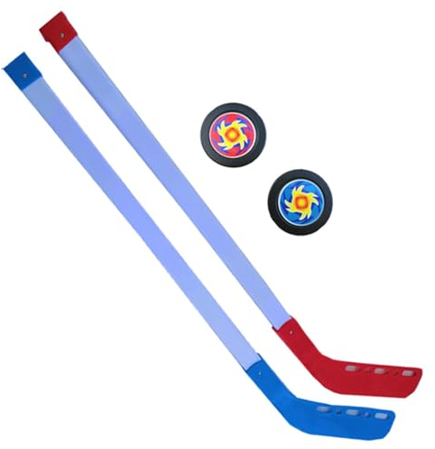 Acunny Eishockeyschläger-Set Junior Unihocker-Schläger Für Erwachsene, Jugendliche, Verein, Schulsport Für Links- U. Rechts-Ausleger | Schlägerlänge