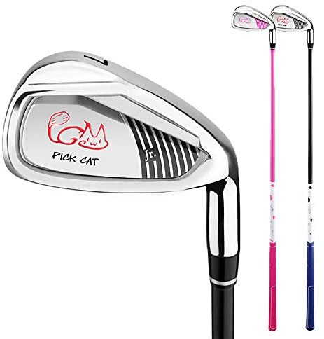 Golf Iron for Kids - Start Golfing Early with Junior Right-Handed Golf Club Iron, Perfect for Boys and Girls (black for age 9-12,#7)
